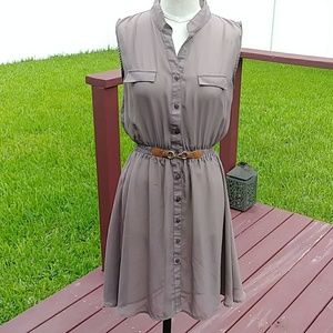 R n B Women's sheer dress.